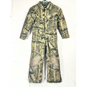 Walls Insulated Camouflage Coveralls Youth 8 Hunting Zip Workwear Outdoor Warm